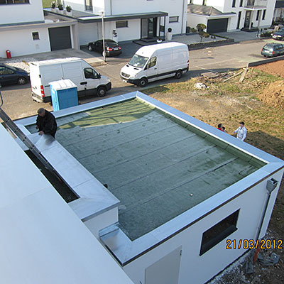 Referenzen Flachdächer - Dachdecker Gebrüder Leupold