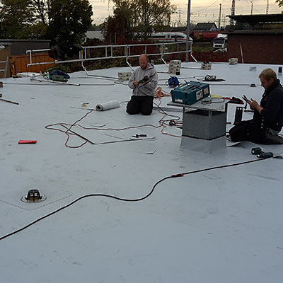 Referenzen Flachdächer - Dachdecker Gebrüder Leupold