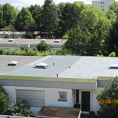 Referenzen Flachdächer - Dachdecker Gebrüder Leupold