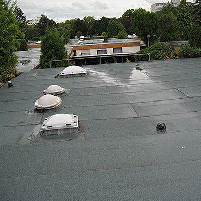 Referenzen Flachdächer - Dachdecker Gebrüder Leupold