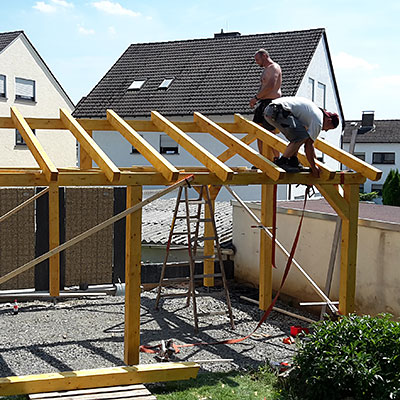 Referenz Holzbau - Dachdecker Gebrüder Leupold