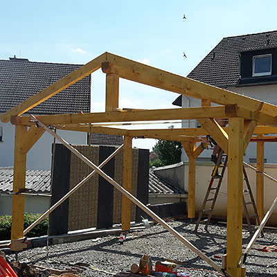 Referenz Holzbau - Dachdecker Gebrüder Leupold