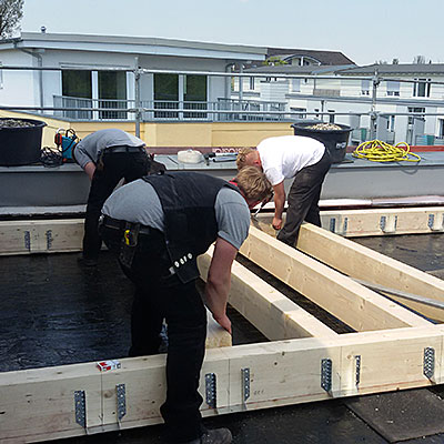 Referenz Holzbau - Dachdecker Gebrüder Leupold